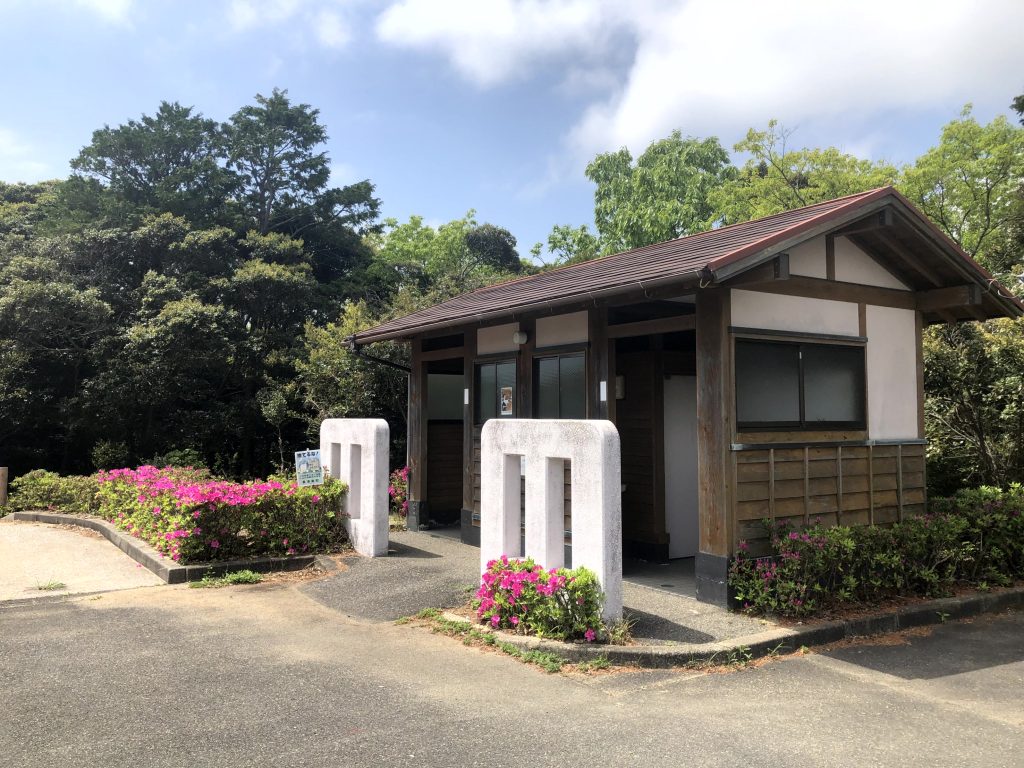 第２駐車場のトイレ